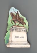 Statue of St. Louis Building